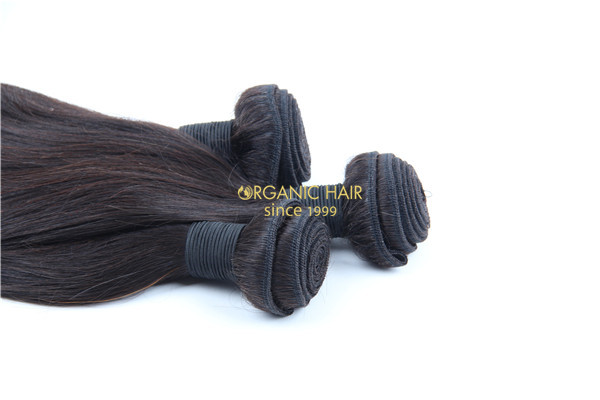 100 real human hair extensions